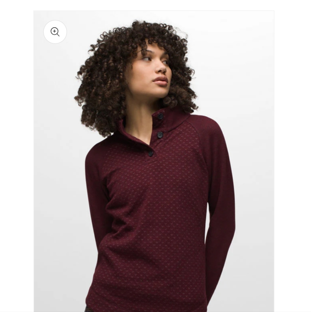 prAna Frozen Falls Sweater Size Small
